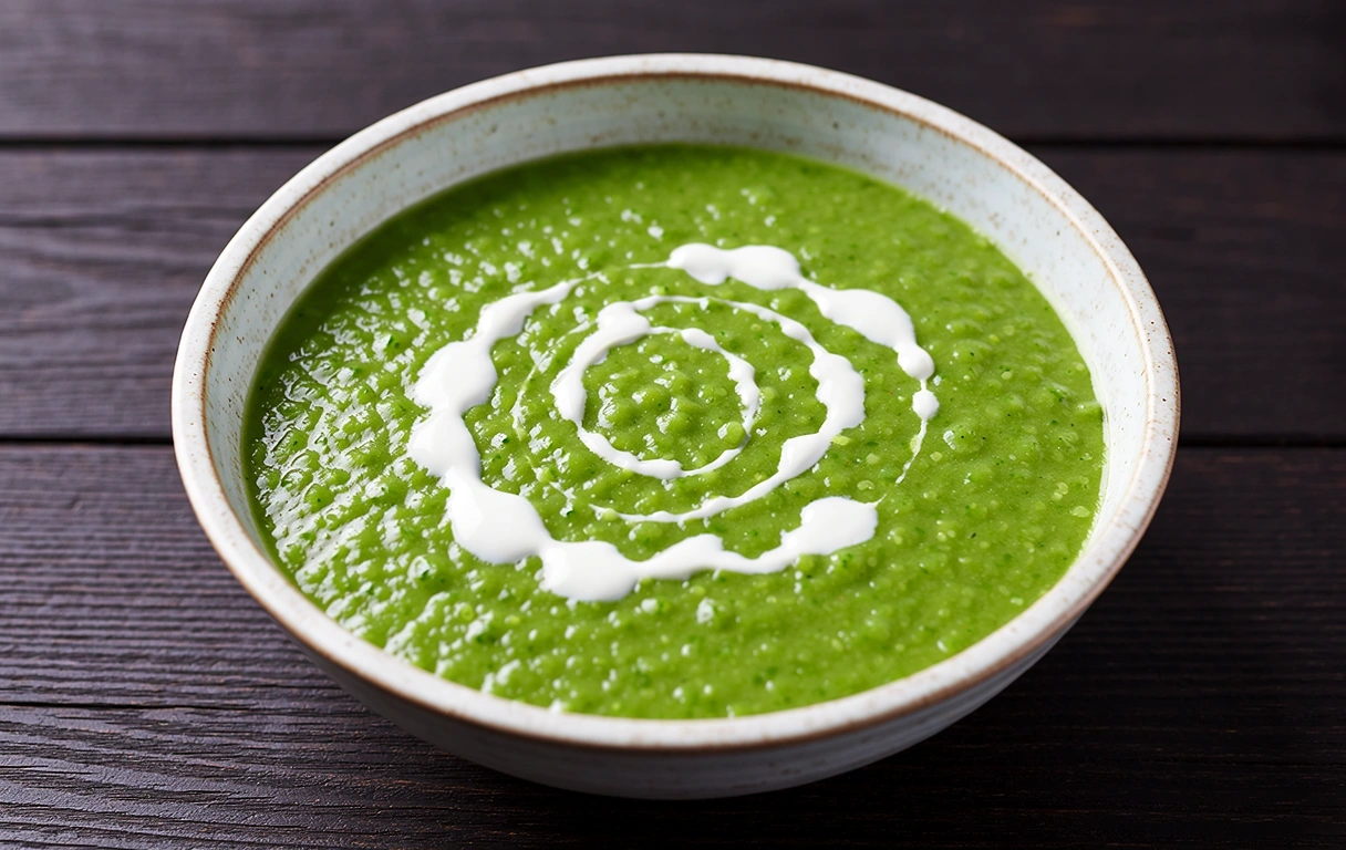 Erbsen-Minz-Suppe